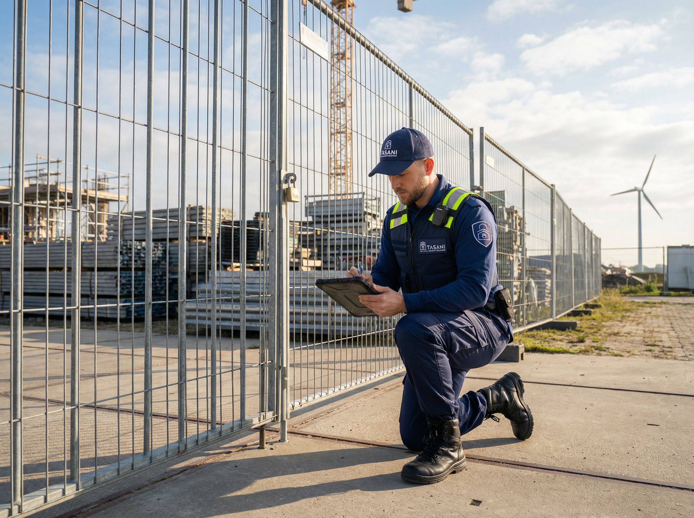 Dagelijkse beveiligingscontrole van bedrijfspand