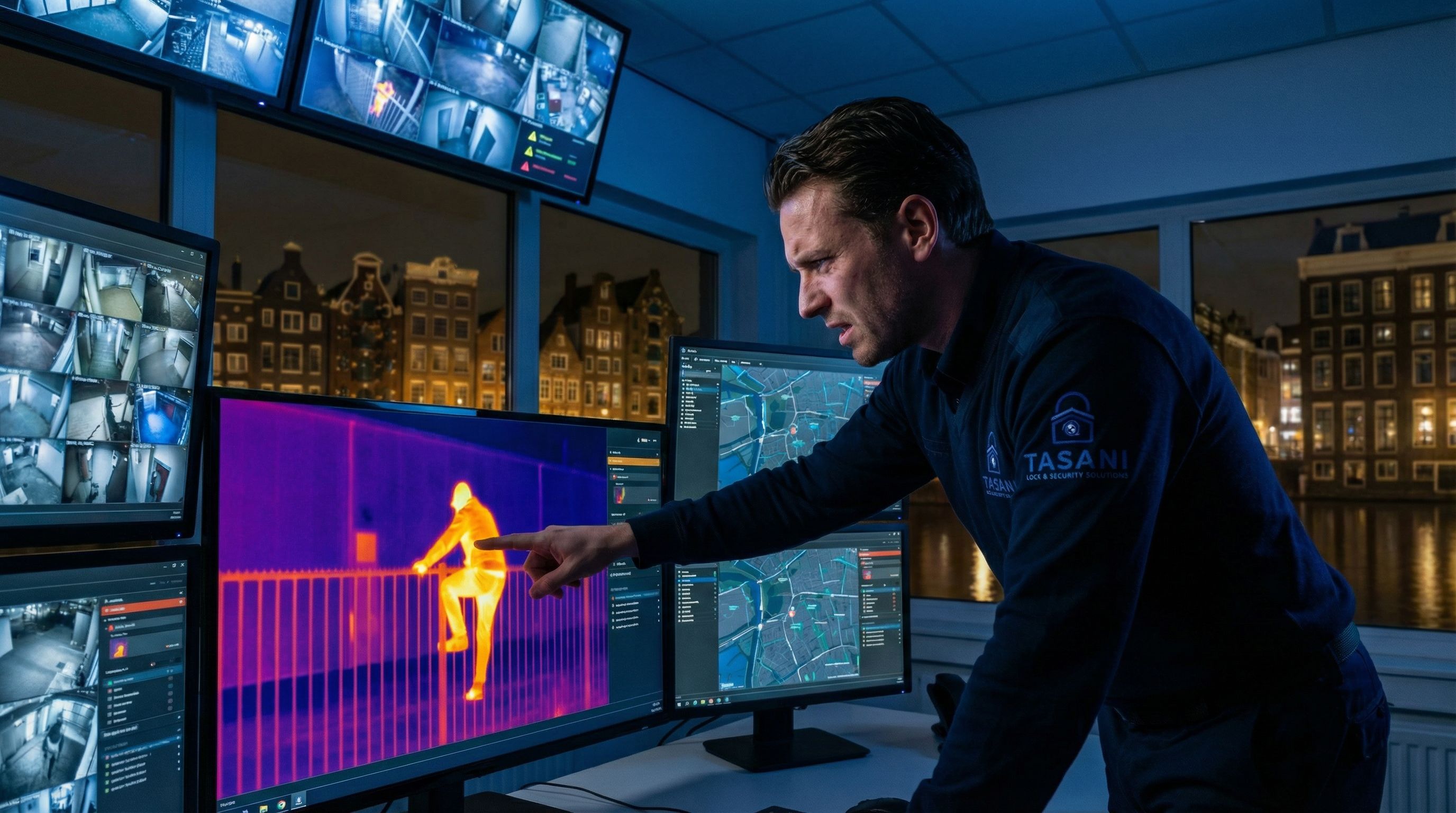 Infrarood beveiligingscamera systeem