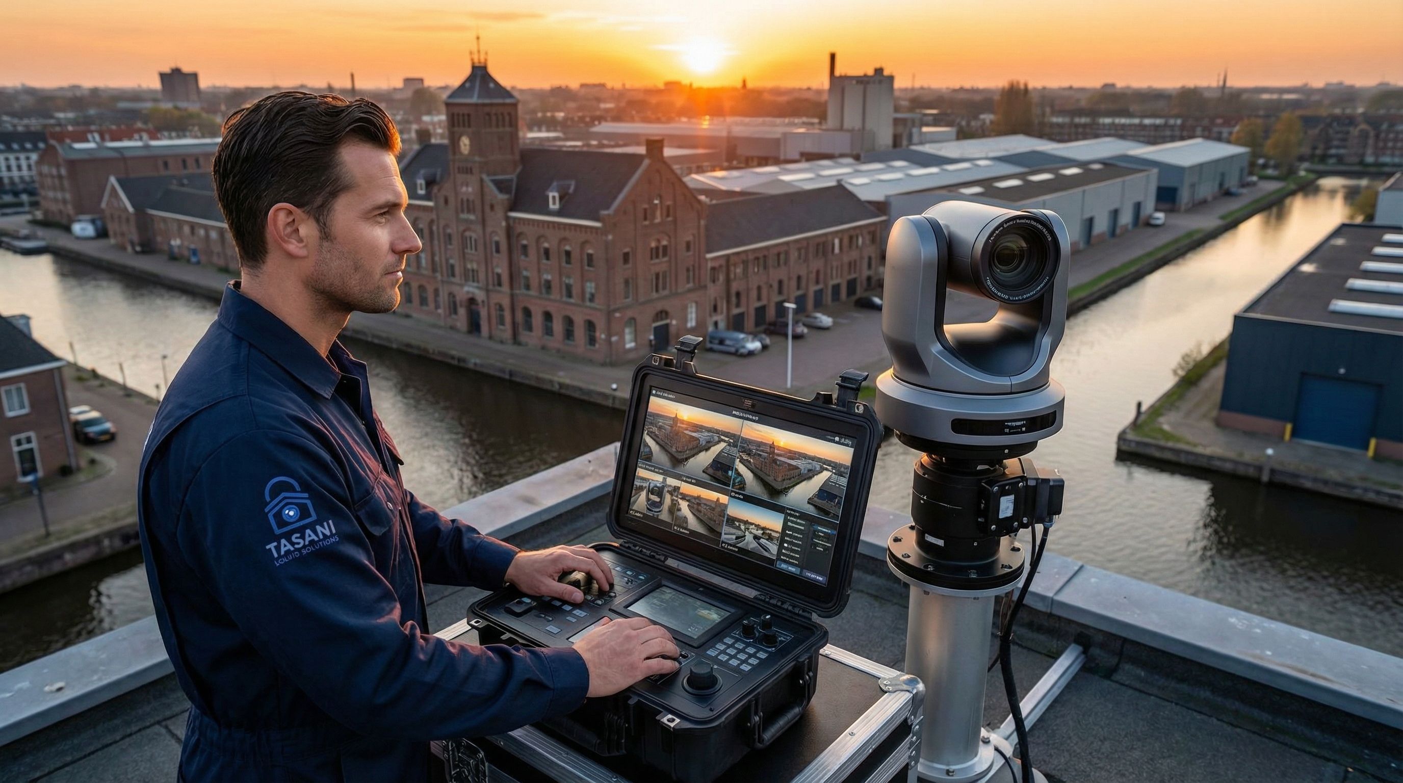 PTZ beveiligingscamera systeem