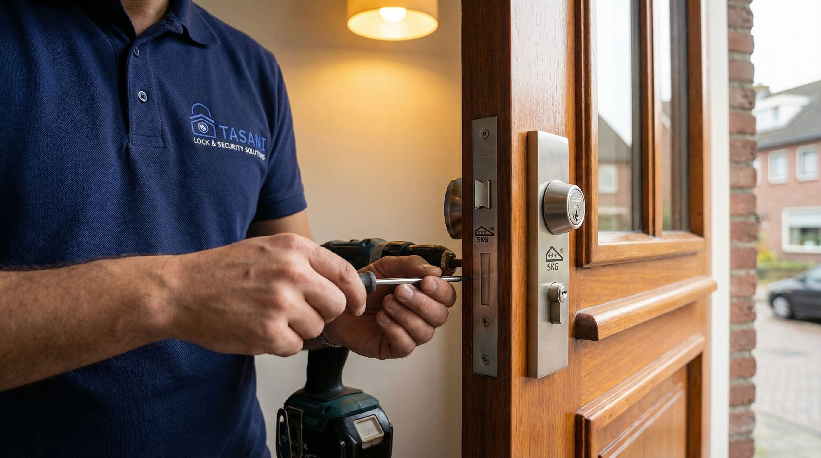 Nieuwe hoogwaardige sloten plaatsen