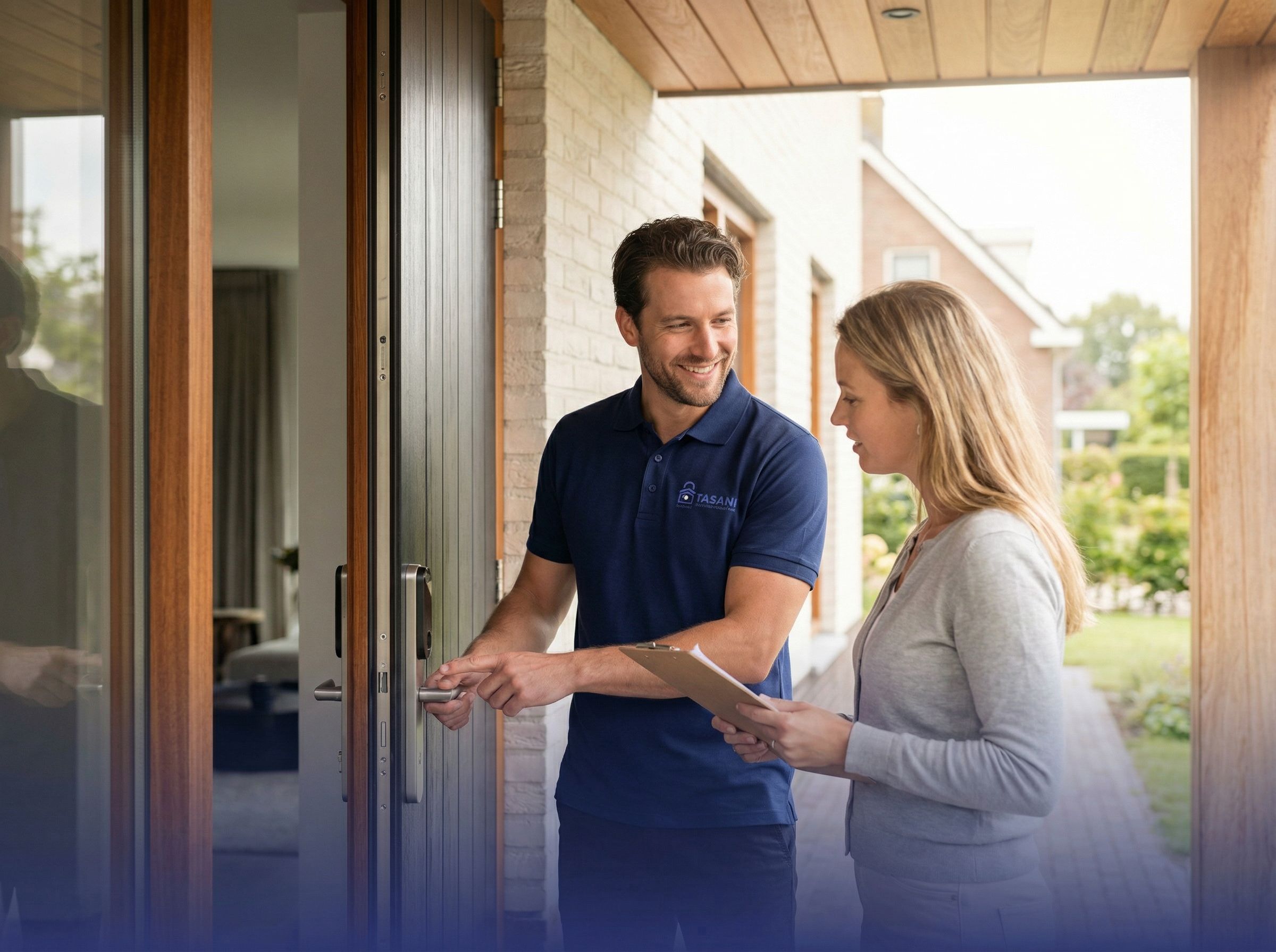 Professionele beveiligingsadviseur voert gratis inbraakpreventie onderzoek uit