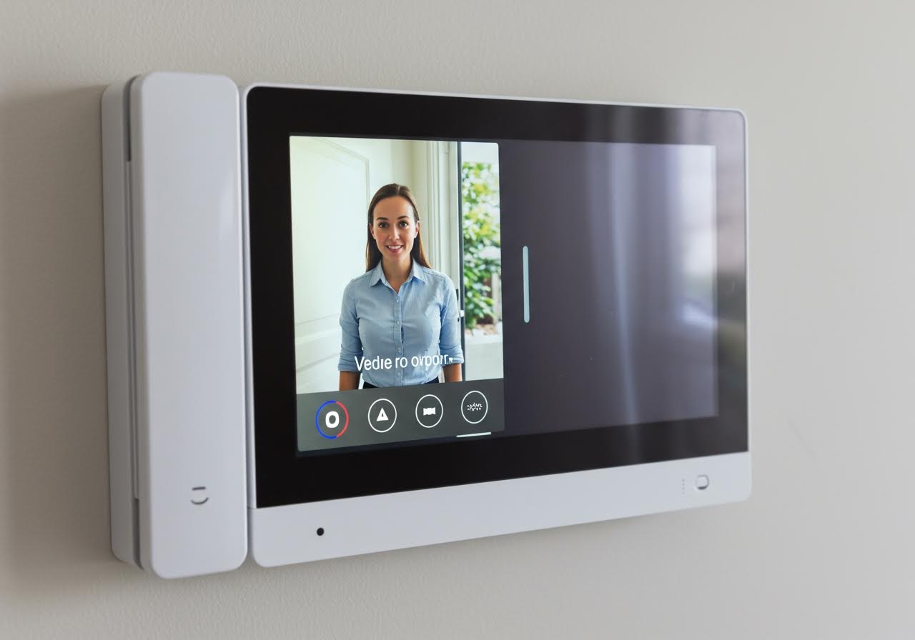Video intercom binnenmonitor met HD beeld